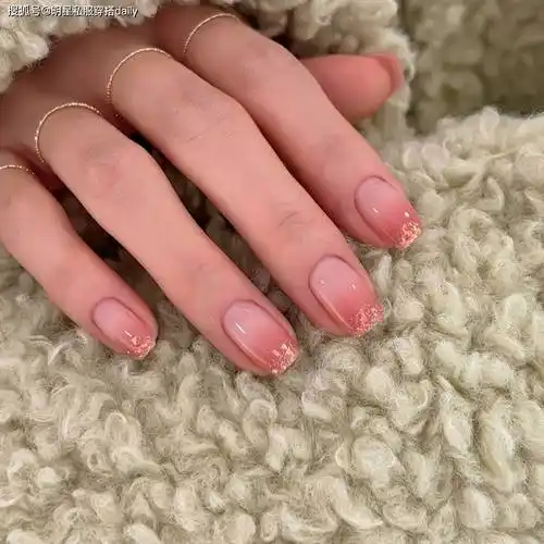 2024大热的韩式美甲款式!这款5款简约清新,粉粉嫩嫩很适合夏天