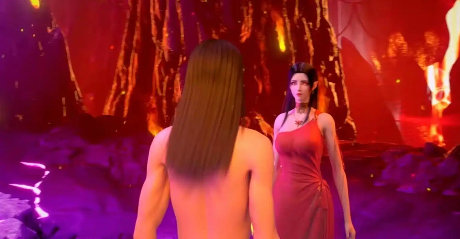 国产动漫# 美杜莎怀孕,萧炎即将获得最强斗技萧潇出世[滑稽]