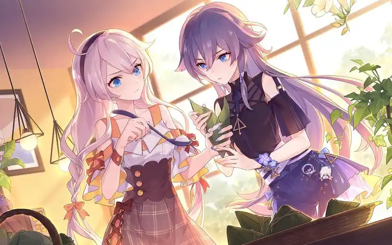 崩坏3 符华&琪亚娜手机,电脑动态壁纸