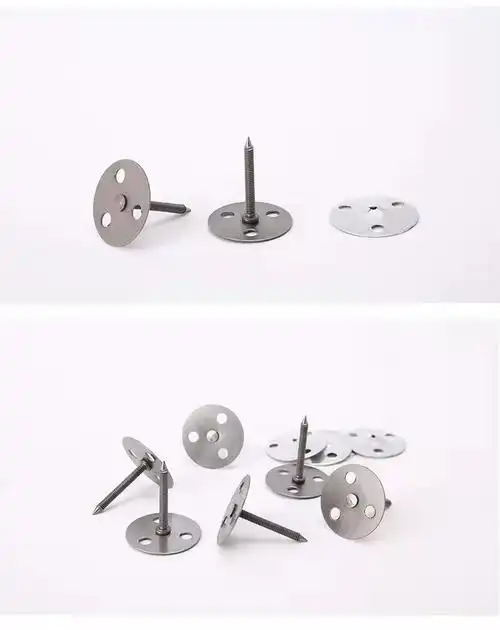 大头圆钉三孔钉加固不倒刺钉金钱片钉乱停车神器大头钉子平头钉子 钉