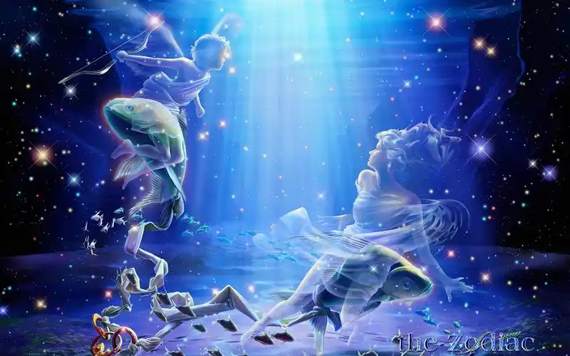 好看的十二星座唯美星空图片合集电脑桌面壁纸第一辑