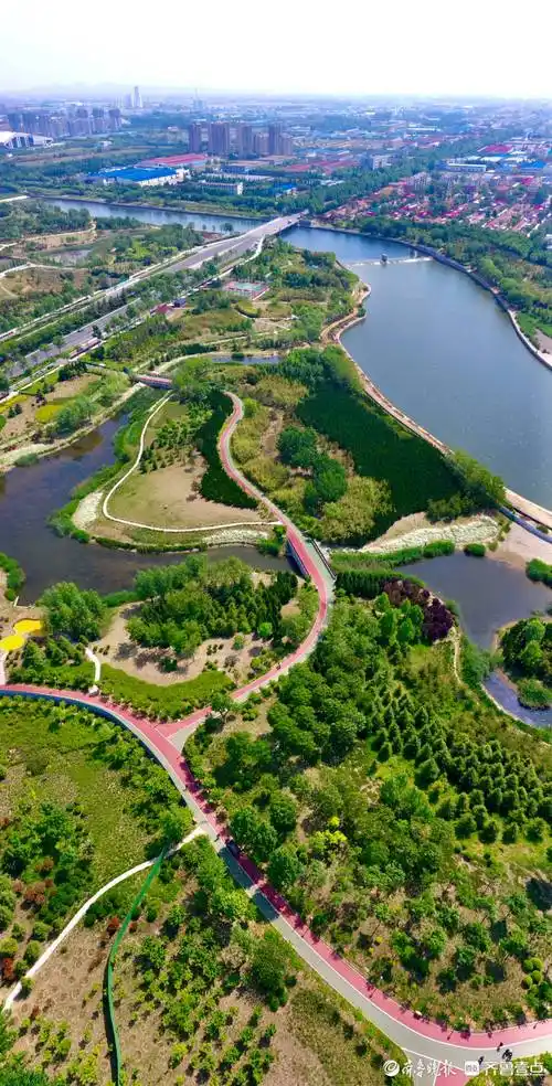 波光粼粼绿树成荫平度2020公园成休闲好去处