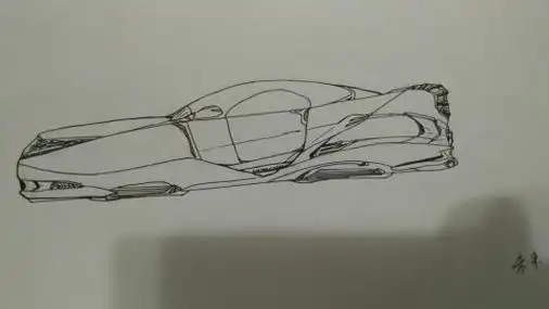 磁悬浮汽车怎么画简笔画