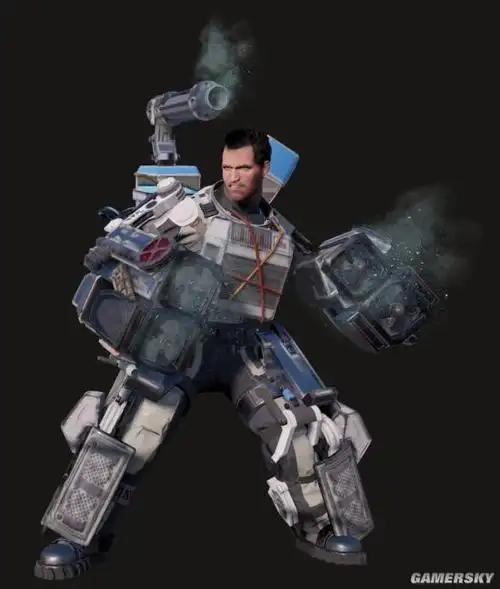 gc 2016:《丧尸围城4》新截图 "冻力"机甲威力十足