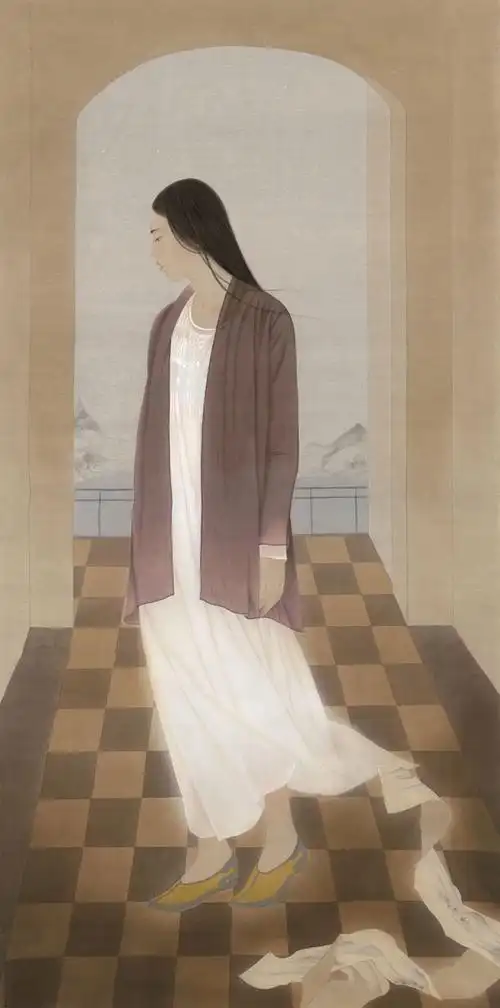 张猛中国工笔人物画作品网上展厅