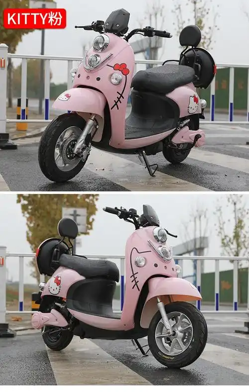 小龟王电动车电瓶车男女双人成人电摩改装速度快长续航可上牌踏板版