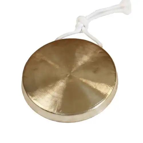 海鸥锣马锣月锣狗锣响铜锣云锣三寸半道具儿童锣大小锣打溜子锣