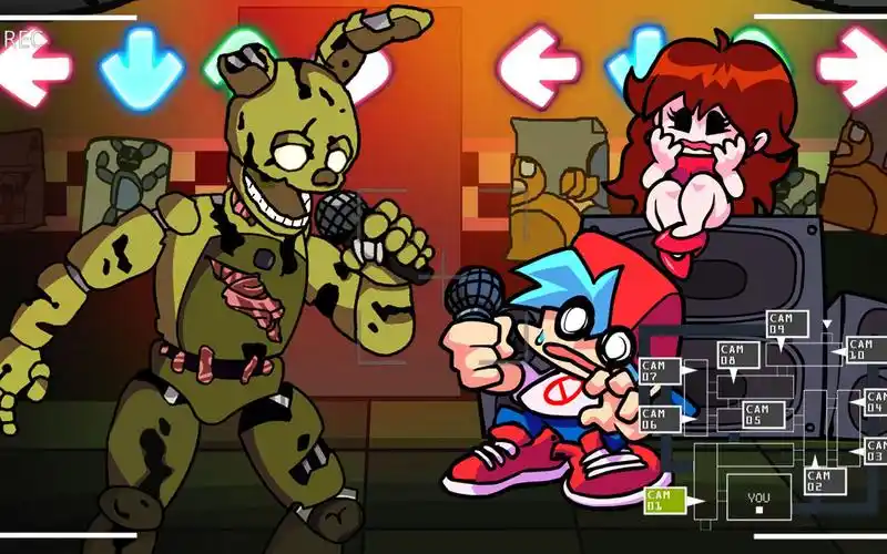 【fnf】重启版springtrap噩梦周(改编自slenderman m