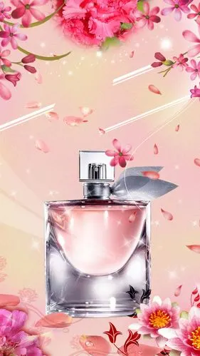 香水促销psd分层h5背景素材