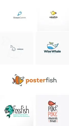 鱼形标志畅游无阻