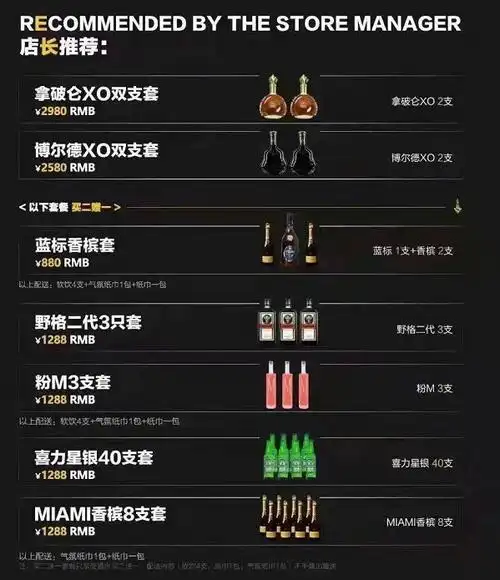 迈阿密酒吧酒水单只为玩乐而生.