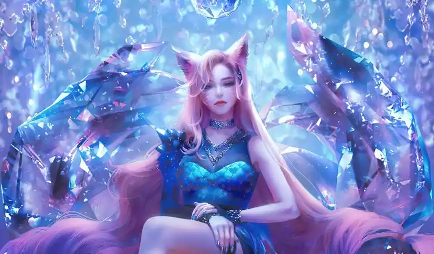 lol英雄联盟九尾妖狐kdaallout同人阿狸高清壁纸