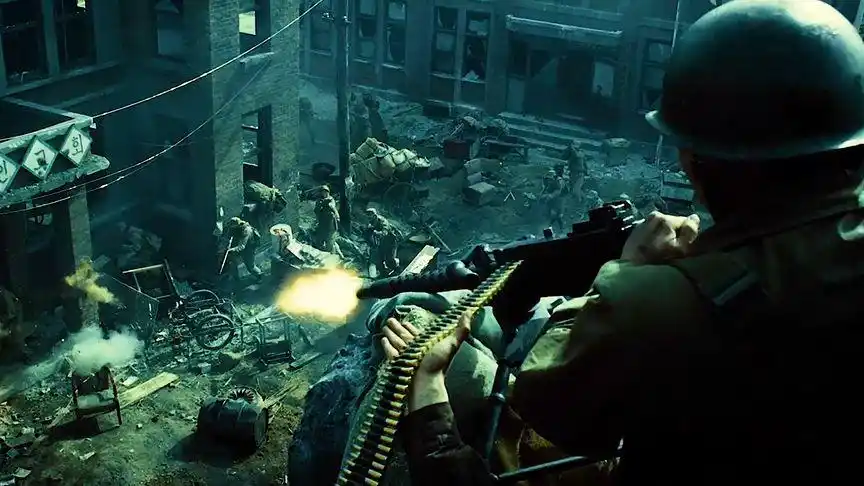 战争电影 枪林弹雨的战斗场面 火爆惊险刺激!