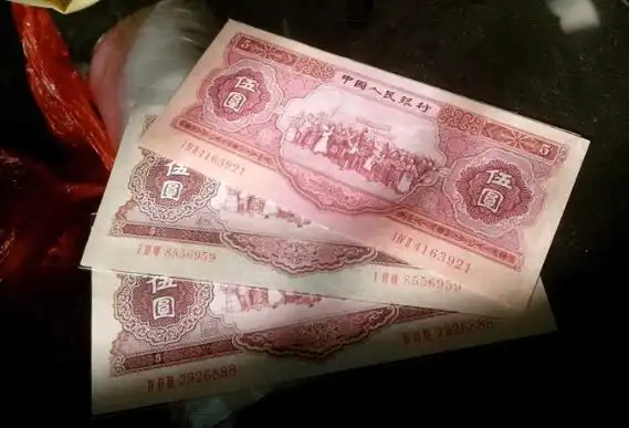 五元面值的人民币是我国每一套人民币中都有的面值