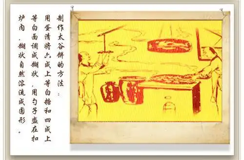 太谷饼的简笔画
