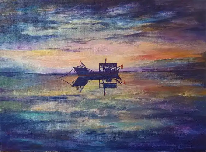 2019年7月-9月丙烯画作品集|纯艺术|绘画|夜莺117 - 原创作品 - 站酷