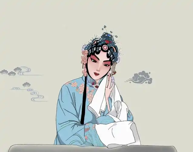 戏曲插画