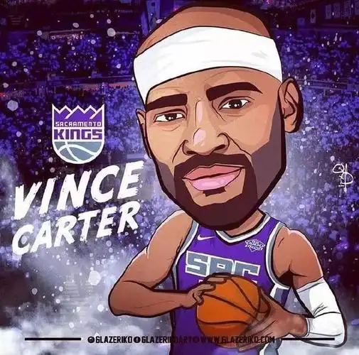 nba球星卡通手绘版微信头像总有一款你喜欢