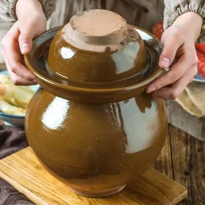 旧弄房四川泡菜土陶老式家用菜泡菜坛坛子大众 坛加厚腌中式 罐陶