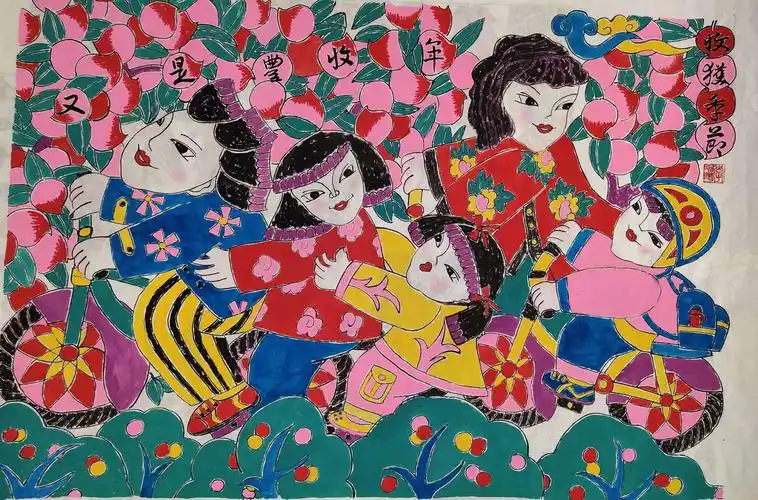 新疆维吾尔自治区2020"新时代,新年画,画新年〃新疆首届迎春年画展