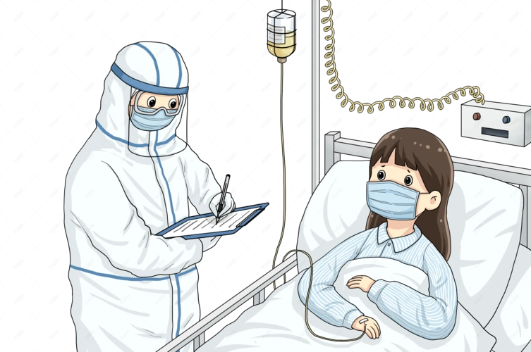 疫情下照顾病人的医生