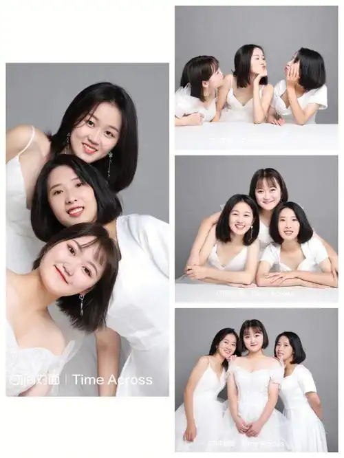 三人闺蜜照怎么拍71看这里就对啦