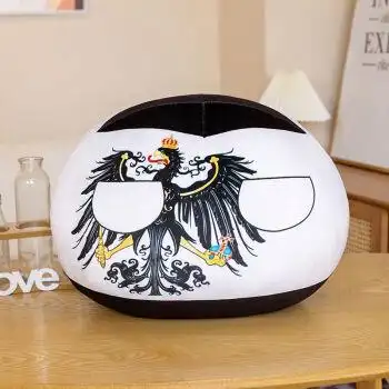 各国团子中国抱枕公仔儿童玩偶动漫周边二次元可爱挂件礼物普鲁士10cm