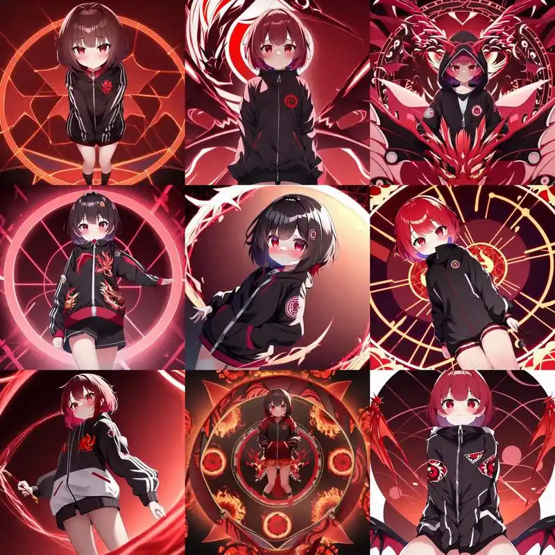 特辑·火系龙少女法师.#二次元 #动漫 #少女 #魔法 #龙 - 抖音