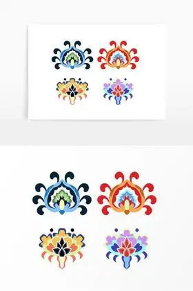 敦煌莫高窟花纹纹样