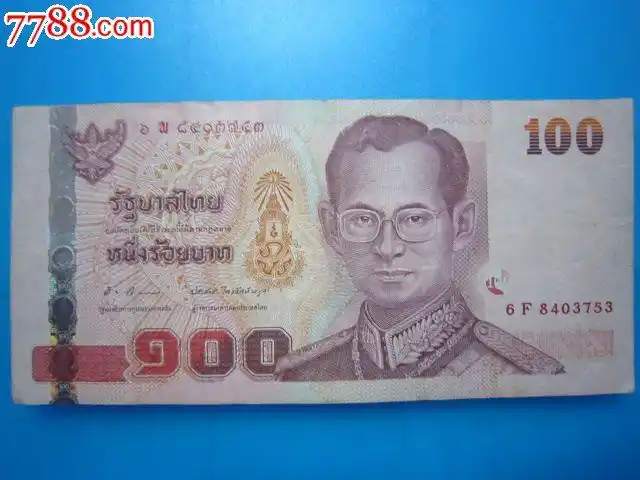 泰铢100元