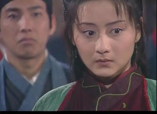 陈德容出演岳灵珊.