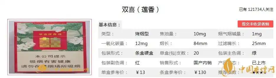 双喜莲香价格及口感分析评测