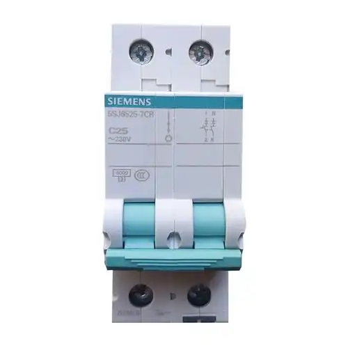 siemens西门子2p断路器10a16a总20a单相25a家用32双进40a双出63a