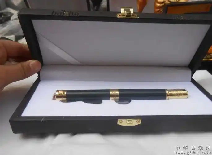 和田黑青玉钢笔(高大上)