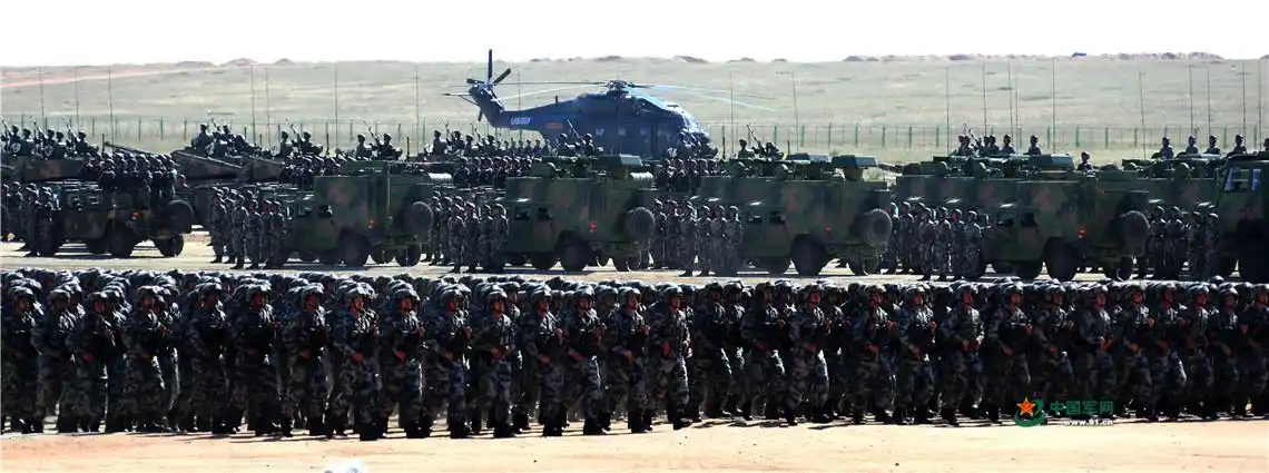 沙场点兵 将士生威 高清大图带你全景看阅兵(二)