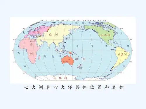 七大洲和四大样的具体名称 位置.ppt