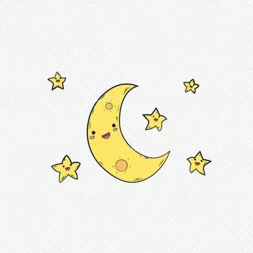 月亮头像动漫图片大全