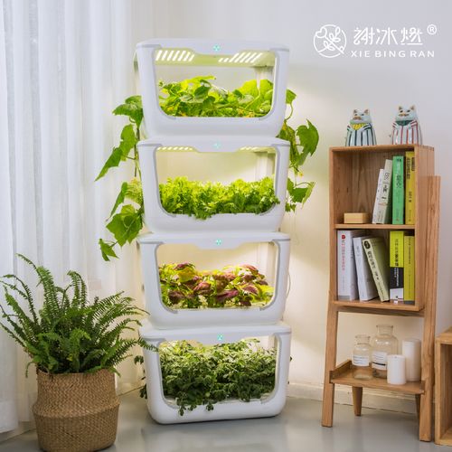 智能种菜机室内无土栽培蔬菜水培植物育苗神器花卉家庭种植箱花盆 -