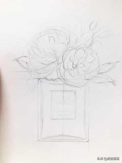 画画如何不"歪",运用整体概括思维找型,香奈儿coco,彩铅教程