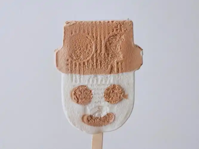 夏日雪糕小雪人儿