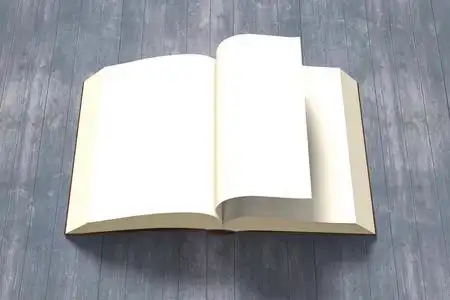 翻转木背景,3d renderi 开放书页照片