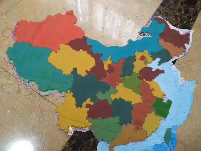 郑妍社会作业——自制中国地图