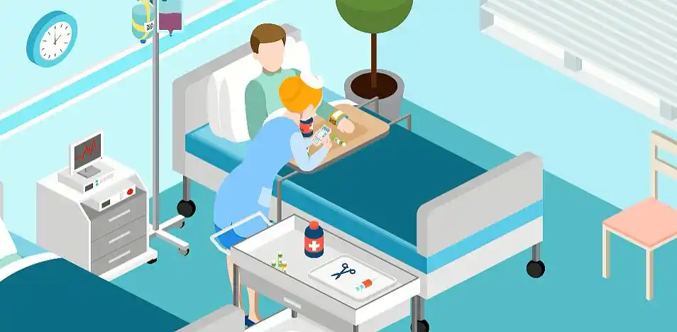 医疗手持终端配合腕带使用,具体到每一位患者.