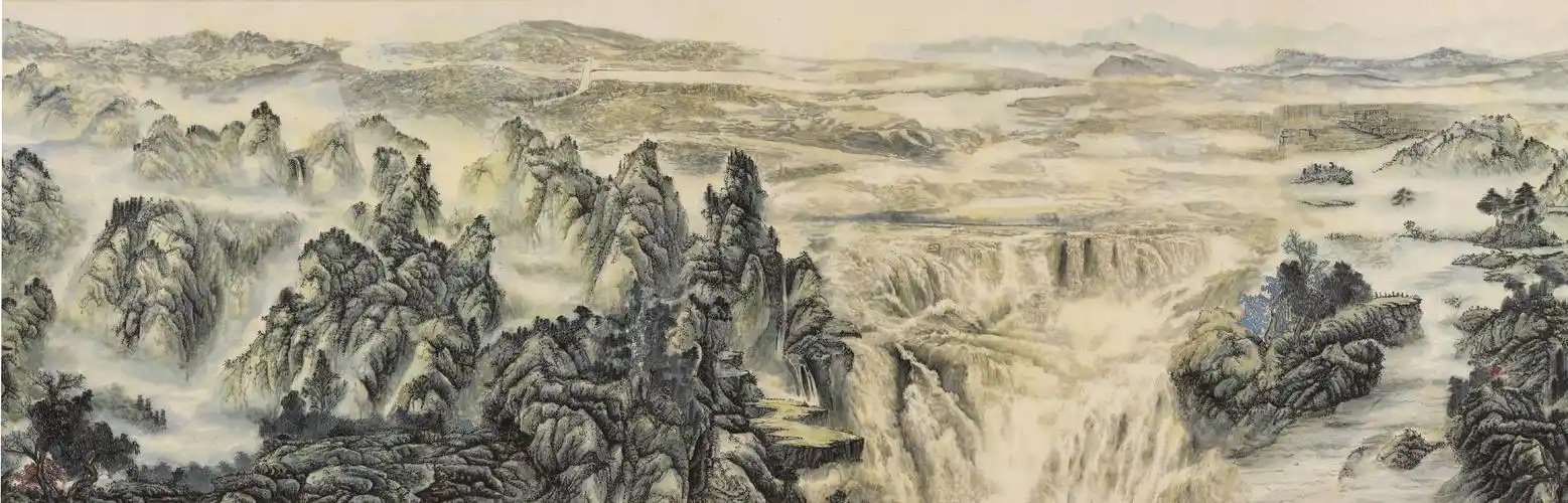 十年雳剑出深山,韩氏教授献长卷,央视巨献民间奇画《江山万里图》