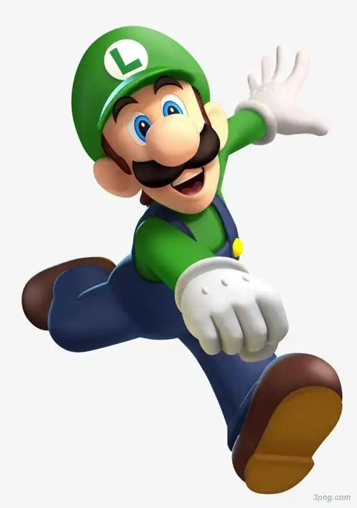 路易吉png素材透明免抠图片其他元素