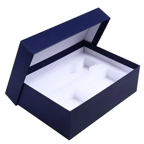 新品黑色天地盖首饰包装盒儿童玩具包装礼盒三层瓦楞纸盒定制logo