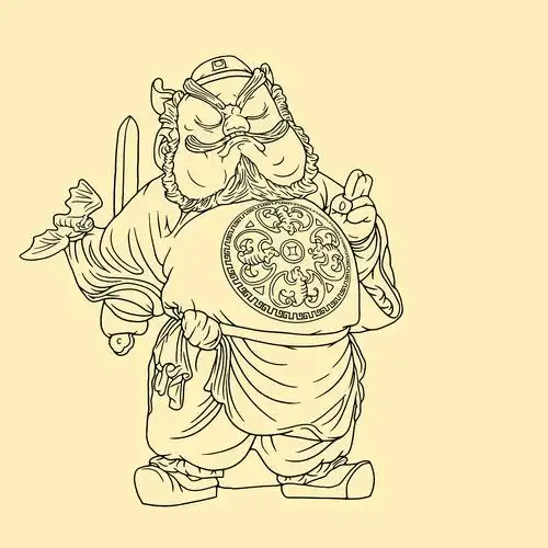 国潮插画 · 天师钟馗