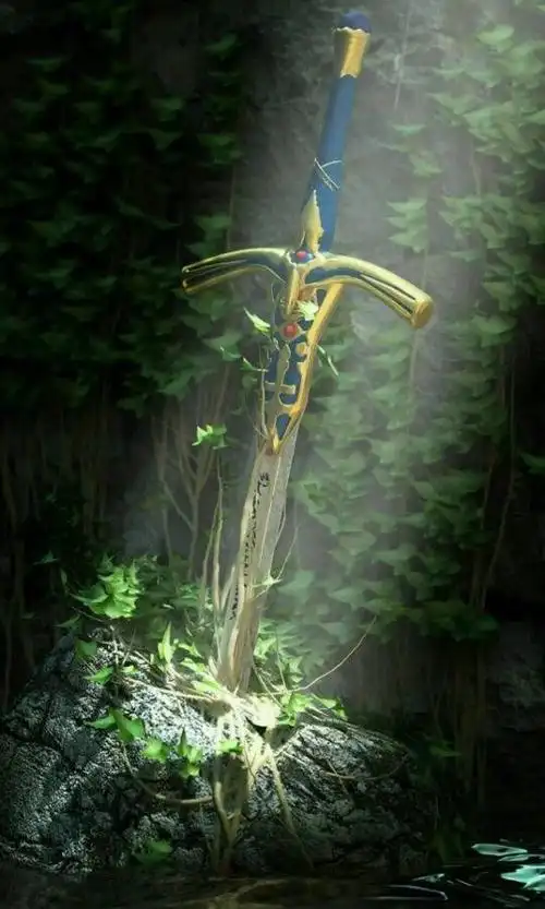 求这把石中剑的全身图