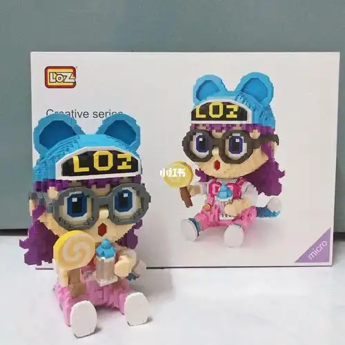 iq博士  #阿拉蕾  #小云  #loz积木#我的手工日常