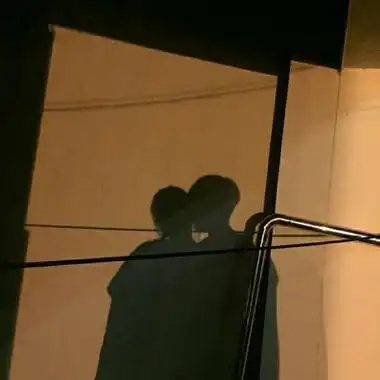 好看双人影子情头唯美情侣影子高清图片